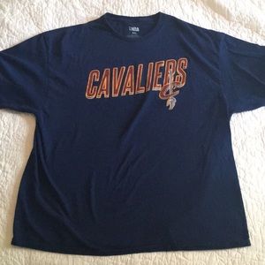 Cleveland Cavs NBA Mens XXL T-Shirt Navy Blue